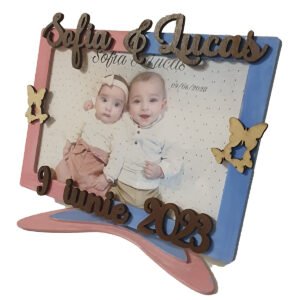 Ramă Foto Personalizată Botez